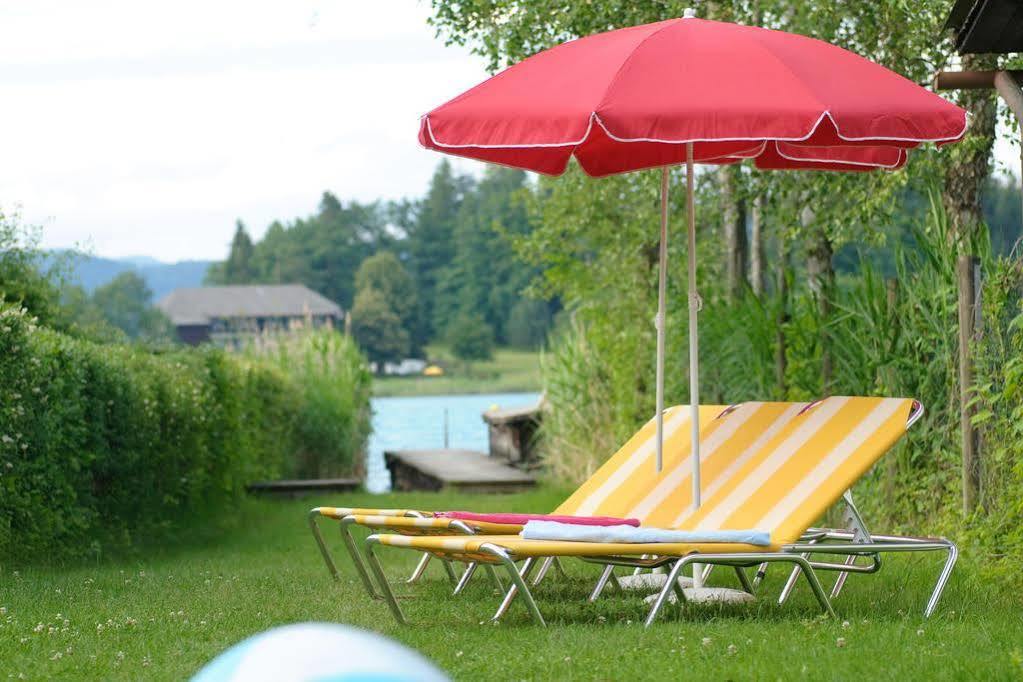 Hotel Hubertushof Latschach ober dem Faakersee Zewnętrze zdjęcie